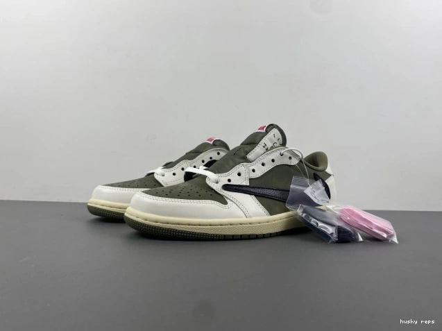 Husky SCOTT MEDIUM X OLIVE JORDAN AIR 1 TRAVIS OG DM7866-200 LOW 0701